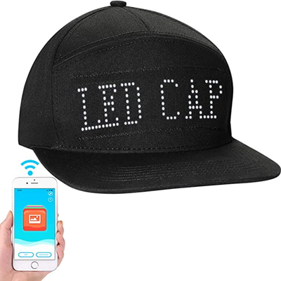 Крышки Programmable сообщения дисплея шляпы СИД Bluetooth Editable крутые