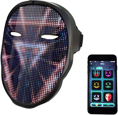 Bluetooth привело лицевой щиток гермошлема Editable освещает вверх для рождества хеллоуина