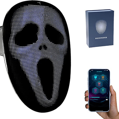 Programmable умный лицевой щиток гермошлема 3600pcs приведенный для партии Cosplay хеллоуина
