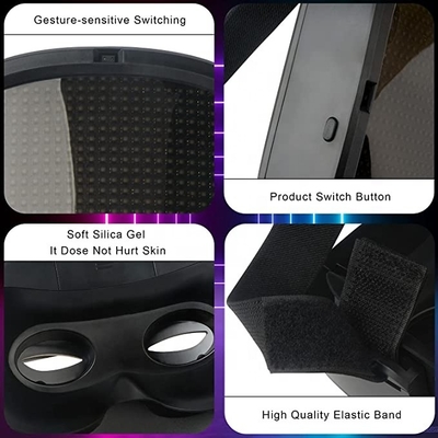 Изготовленное на заказ управление ПРИЛОЖЕНИЯ маски DIY СИД Bluetooth сторон для партии хеллоуина Cosplay